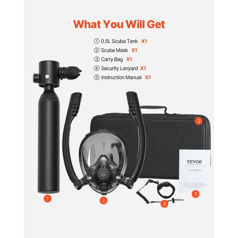 VEVOR Tauchflasche & Tauchtank