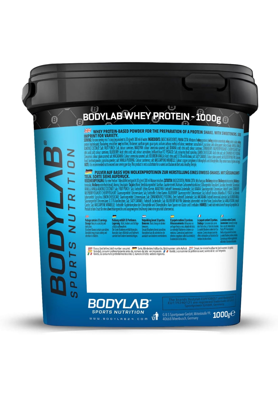 Bodylab24 Whey Protein Pulver
