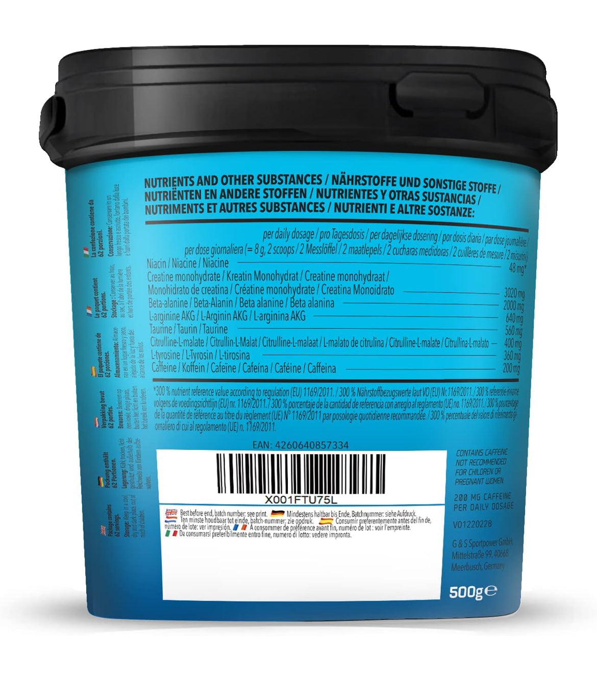 Bodylab24 Concentrated Pre Workout