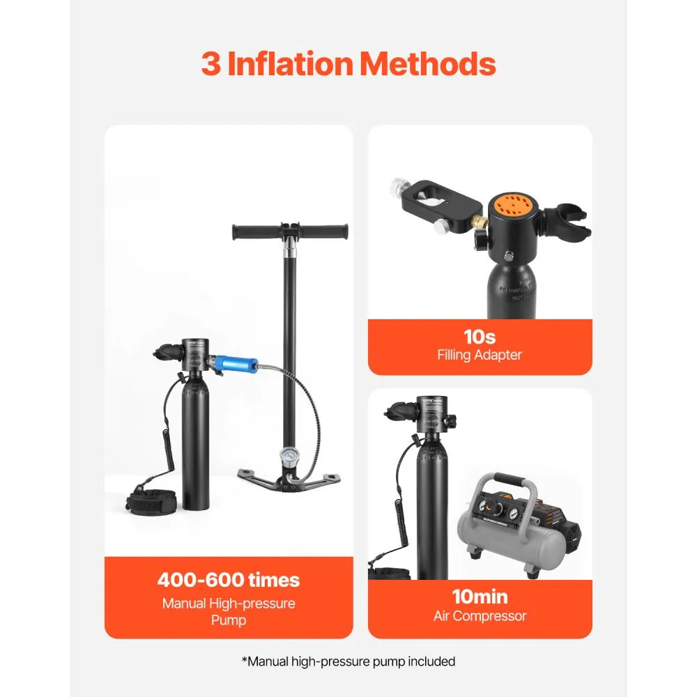 VEVOR Tauchflasche & Tauchtank