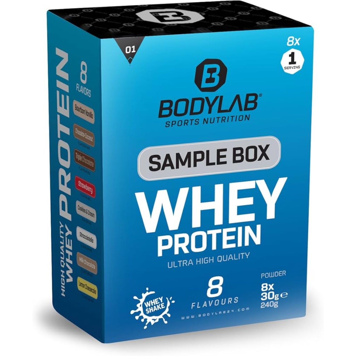 Bodylab24 Whey Protein Probeier Box